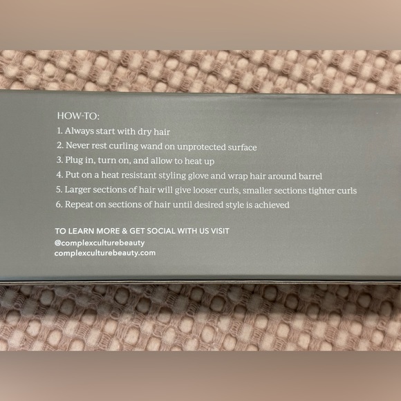 Complex Culture Titanium Curling Wand - Picture 6 of 7